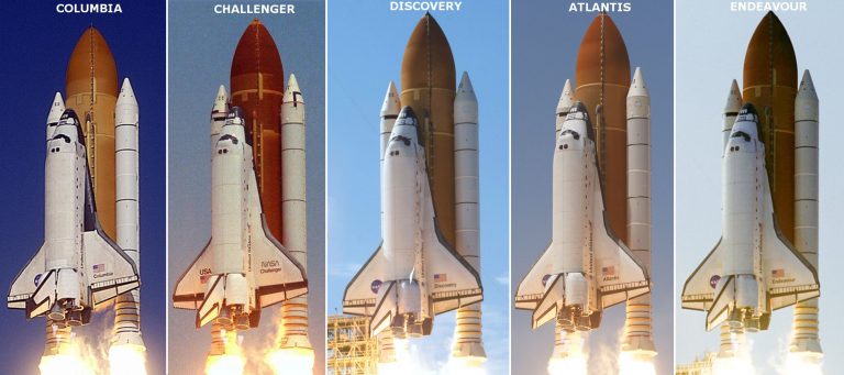 Space Shuttles – The Fallen Heroes.