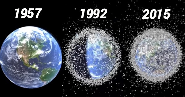 The cost of space exploration- A million Pieces of Junk.
